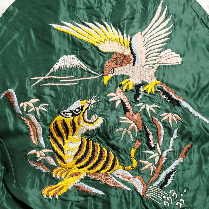 TAILOR TOYO - Acetate Souvenir Jacket - EAGLE & TIGER × ROARING TIGER - TT15790-145