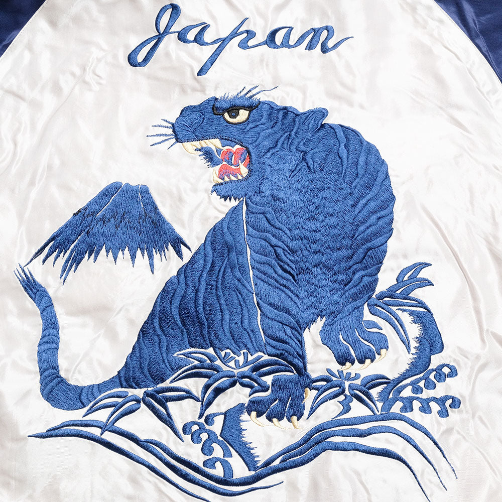 TAILOR TOYO - Acetate Souvenir Jacket - EAGLE × BLUE TIGER - TT15790-170