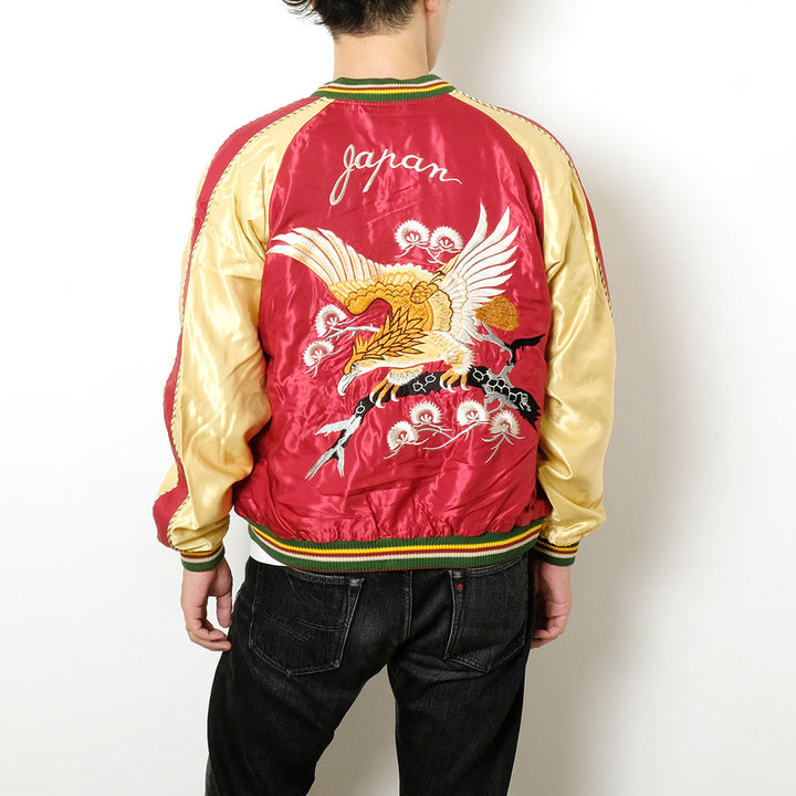 TAILOR TOYO - Acetate Souvenir Jacket - EAGLE × BLUE TIGER - TT15790-170