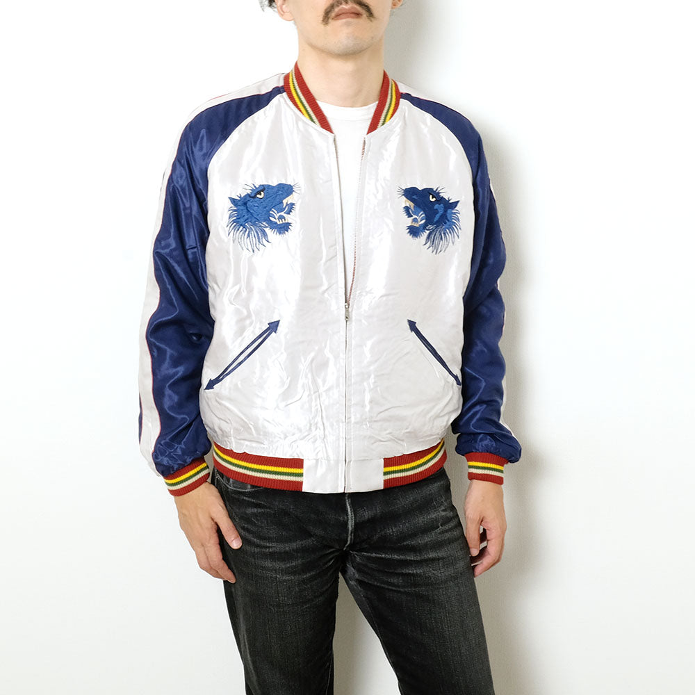 TAILOR TOYO - Acetate Souvenir Jacket - EAGLE × BLUE TIGER - TT15790-170