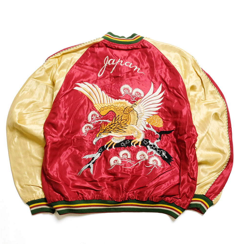 TAILOR TOYO - Acetate Souvenir Jacket - EAGLE × BLUE TIGER