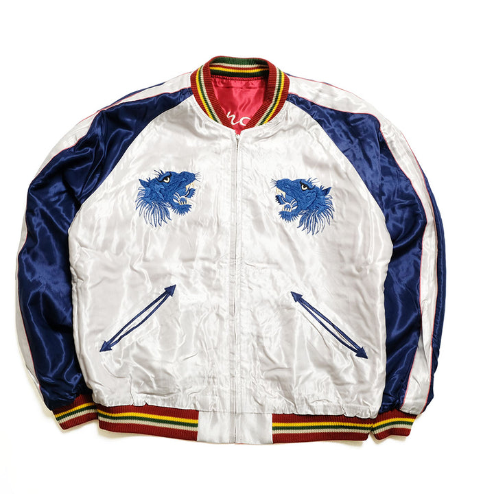 TAILOR TOYO - Acetate Souvenir Jacket - EAGLE × BLUE TIGER - TT15790-170