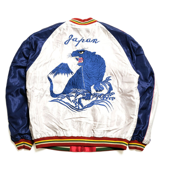 TAILOR TOYO - Acetate Souvenir Jacket - EAGLE × BLUE TIGER - TT15790-170