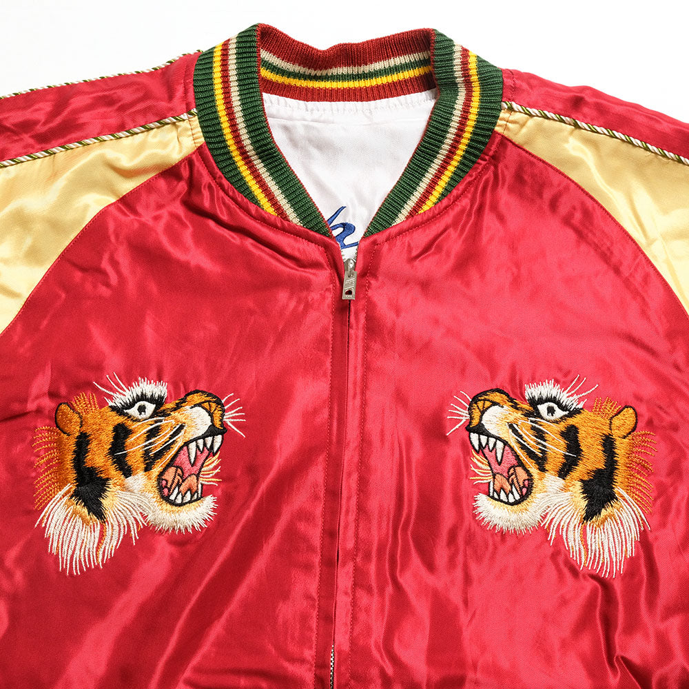TAILOR TOYO - Acetate Souvenir Jacket - EAGLE × BLUE TIGER - TT15790-170