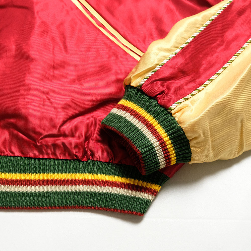 TAILOR TOYO - Acetate Souvenir Jacket - EAGLE × BLUE TIGER - TT15790-170