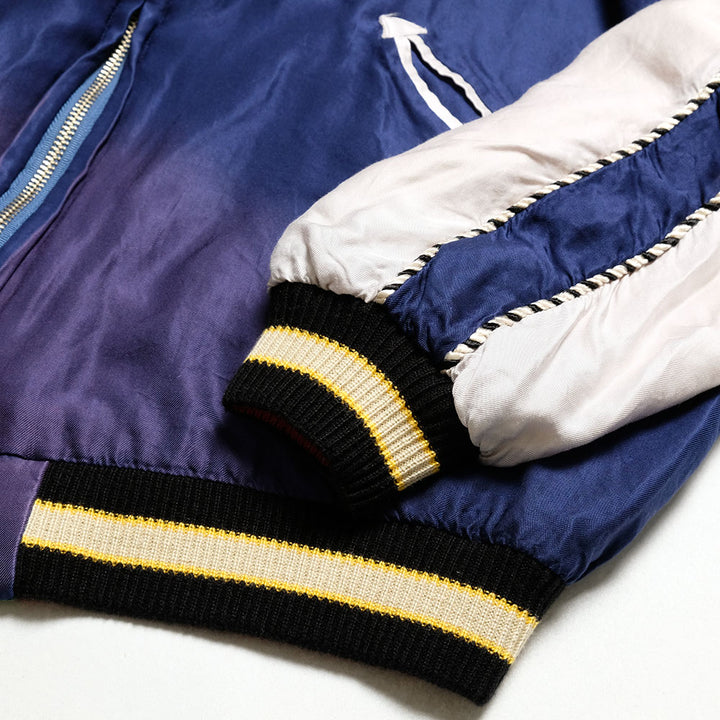 TAILOR TOYO - Mid 1950s Style Acetate Souvenir Jacket - SNAKE & SKULL × DRAGON HEAD - (AGING MODEL) - TT15793-128