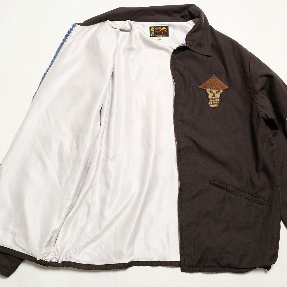 TAILOR TOYO - Late 1960s Style Cotton Rayon Vietnam Jacket - SKULL - AGING MODEL - TT15797