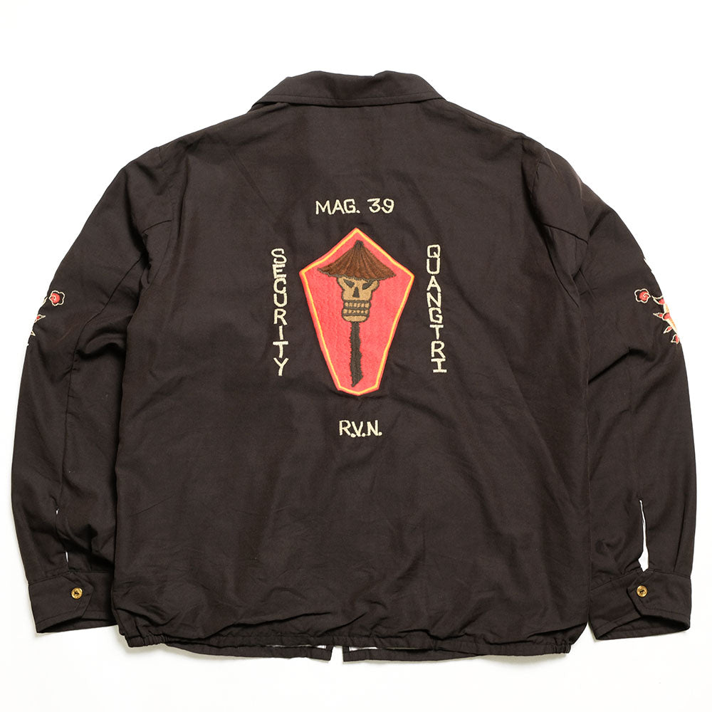 TAILOR TOYO - Late 1960s Style Cotton Rayon Vietnam Jacket - SKULL - AGING MODEL - TT15797
