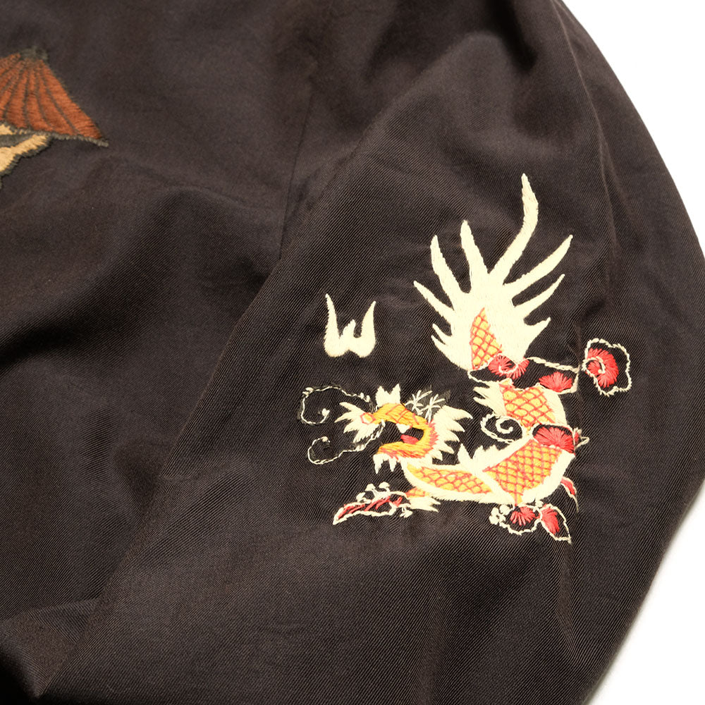 TAILOR TOYO - Late 1960s Style Cotton Rayon Vietnam Jacket - SKULL - AGING MODEL - TT15797