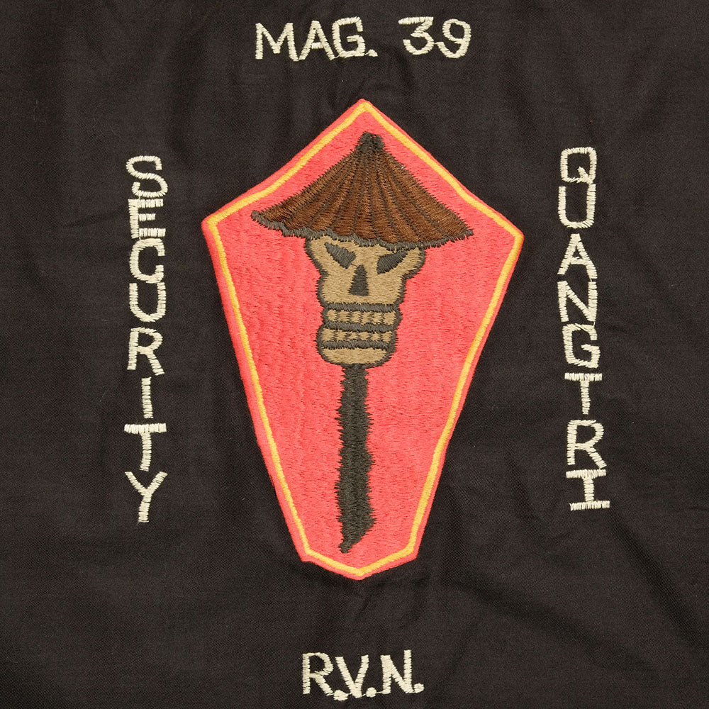 TAILOR TOYO - Late 1960s Style Cotton Rayon Vietnam Jacket - SKULL - AGING MODEL - TT15797