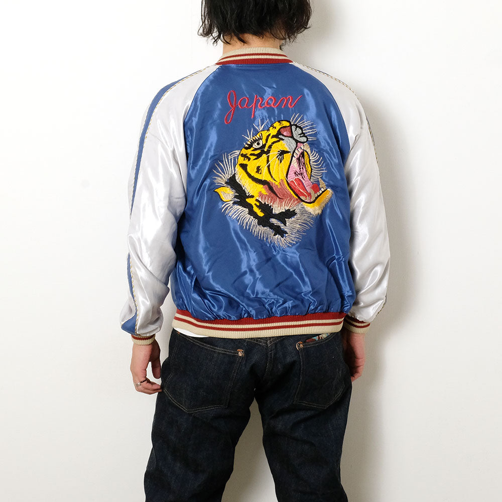 TAILOR TOYO - Acetate Souvenir Jacket - TIGER HEAD × JAPAN MAP - TT15877-125