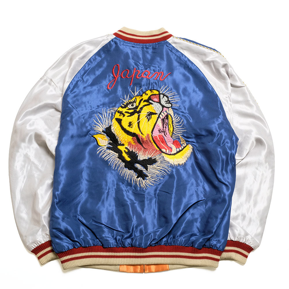 TAILOR TOYO - Acetate Souvenir Jacket - TIGER HEAD × JAPAN MAP - TT15877-125