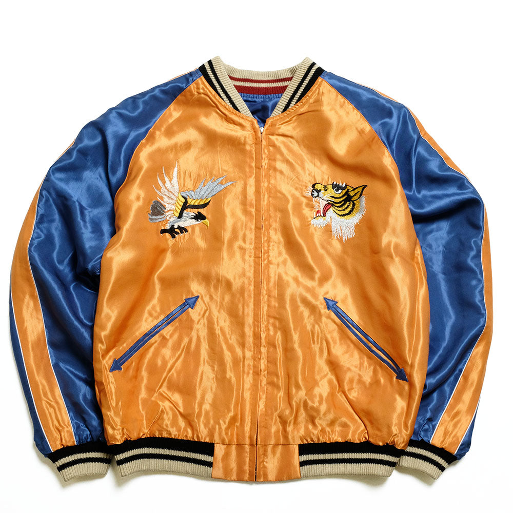 TAILOR TOYO - Acetate Souvenir Jacket - TIGER HEAD × JAPAN MAP - TT15877-125