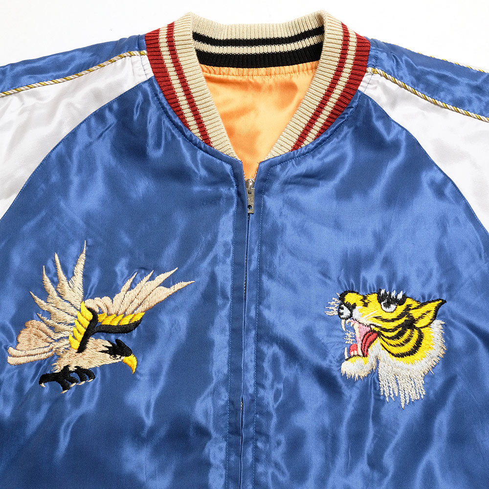 TAILOR TOYO - Acetate Souvenir Jacket - TIGER HEAD × JAPAN MAP - TT15877-125