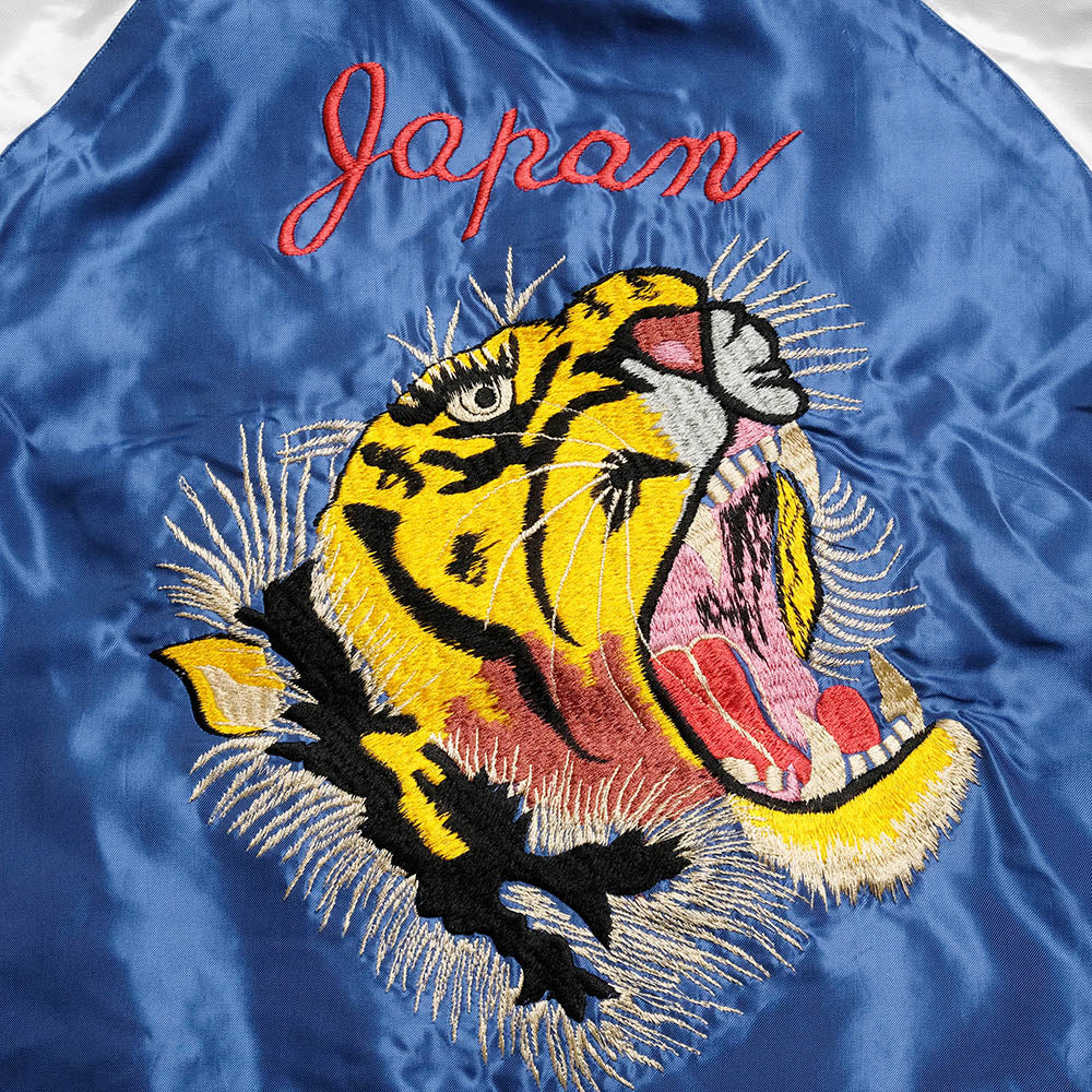 TAILOR TOYO - Acetate Souvenir Jacket - TIGER HEAD × JAPAN MAP - TT15877-125