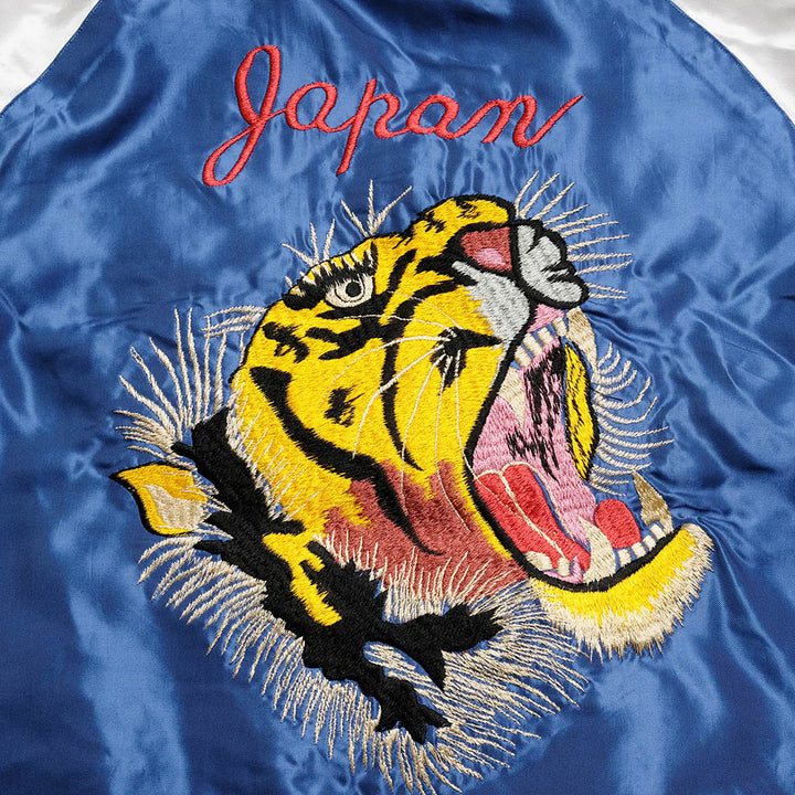TAILOR TOYO - Acetate Souvenir Jacket - TIGER HEAD × JAPAN MAP - TT15877-125