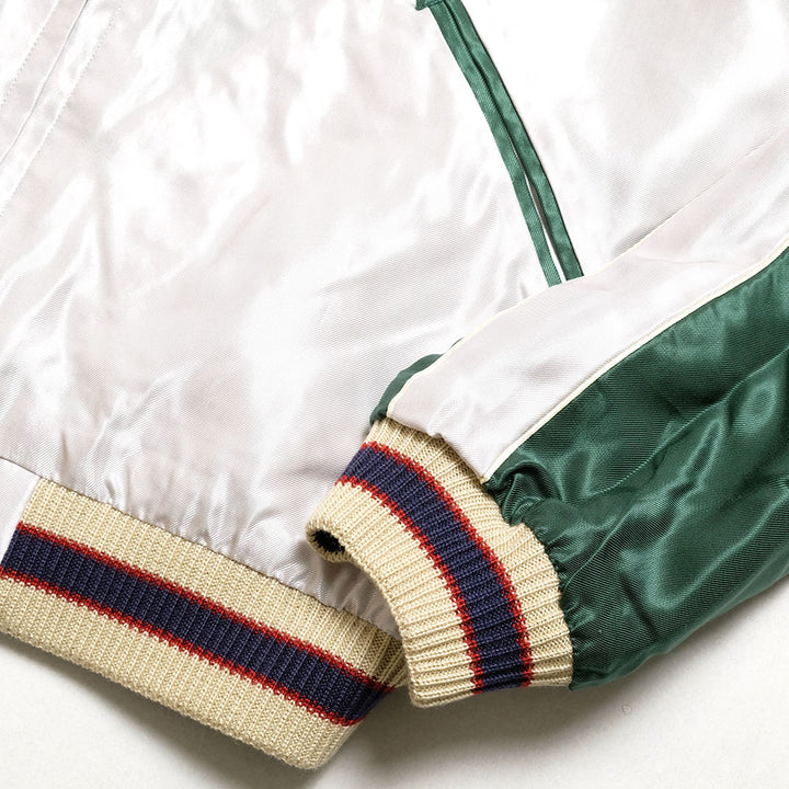 TAILOR TOYO - Acetate Souvenir Jacket - HAWAII MAP × DRAGON & TIGER - TT15877-128