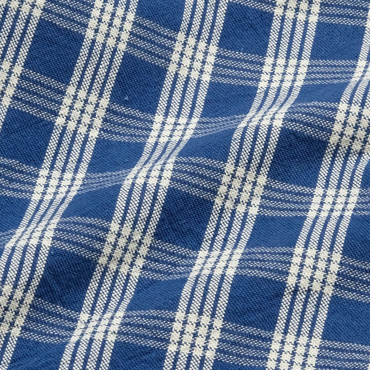 SUN SURF - UNION SUPPLY - PALAKA CHECK SHIRT BLOUSE - US13487