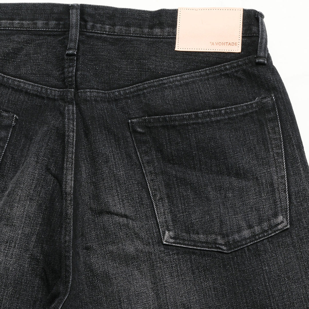 A VONTADE - 5 Pocket Jeans - FADE BLACK - VTD-0102SXX-FBK