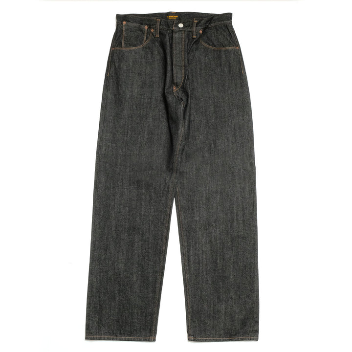 A VONTADE - HINOYA EXCLUSIVE MODEL - Coal Mine Jeans - #9 14oz Black Denim - VTD-0201SXXH-BK2