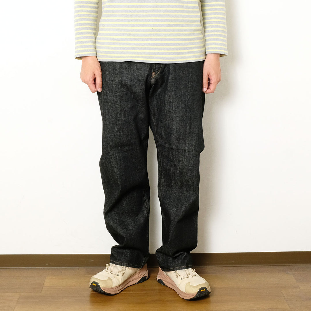 A VONTADE - HINOYA EXCLUSIVE MODEL - Coal Mine Jeans - #9 14oz Black Denim - VTD-0201SXXH-BK2