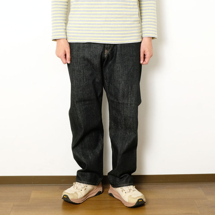 A VONTADE - HINOYA EXCLUSIVE MODEL - Coal Mine Jeans - #9 14oz Black Denim - VTD-0201SXXH-BK2