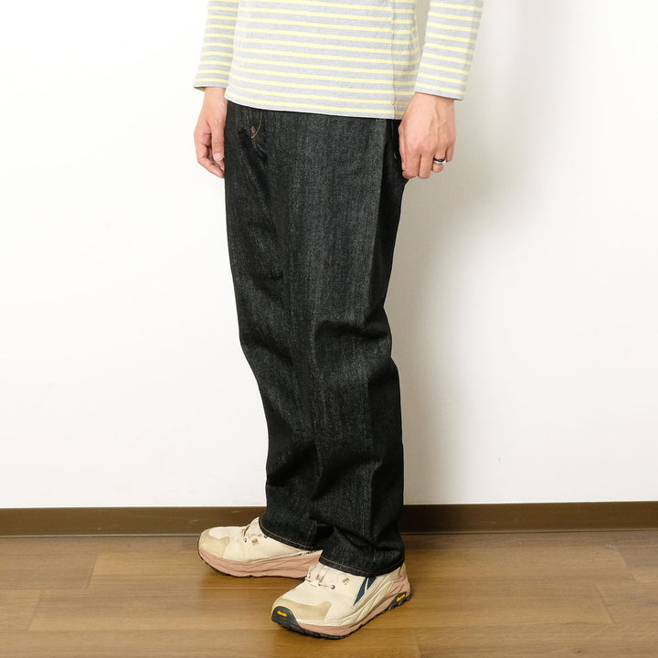 A VONTADE - HINOYA EXCLUSIVE MODEL - Coal Mine Jeans - #9 14oz Black Denim - VTD-0201SXXH-BK2