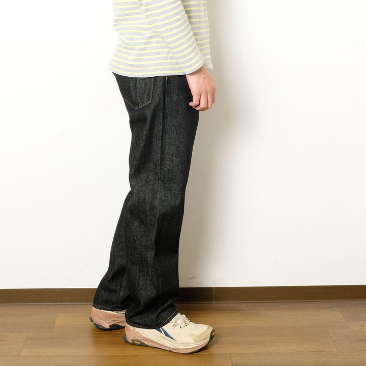 A VONTADE - HINOYA EXCLUSIVE MODEL - Coal Mine Jeans - #9 14oz Black Denim - VTD-0201SXXH-BK2