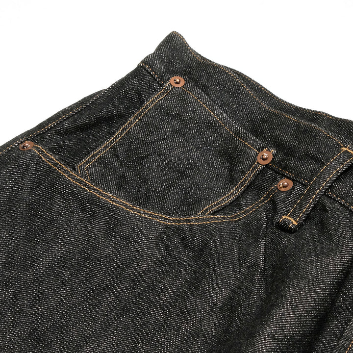A VONTADE - HINOYA EXCLUSIVE MODEL - Coal Mine Jeans - #9 14oz Black Denim - VTD-0201SXXH-BK2