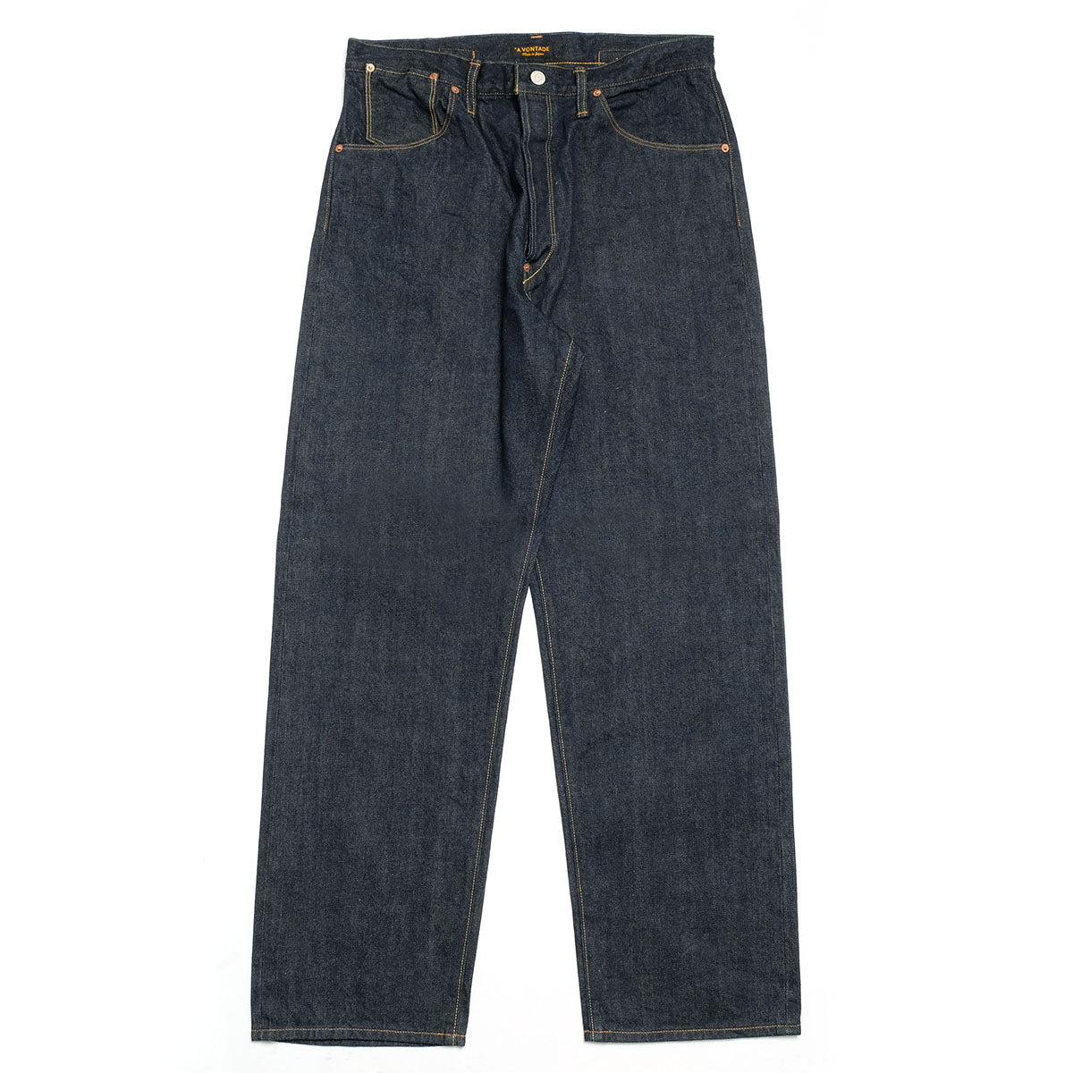 A VONTADE - HINOYA EXCLUSIVE MODEL - Coal Mine Jeans - #1 13.75oz