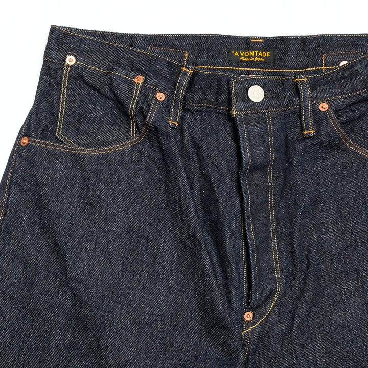 A VONTADE - HINOYA EXCLUSIVE MODEL - Coal Mine Jeans - #1 13.75oz Indigo Denim - VTD-0201SXXH-ID1