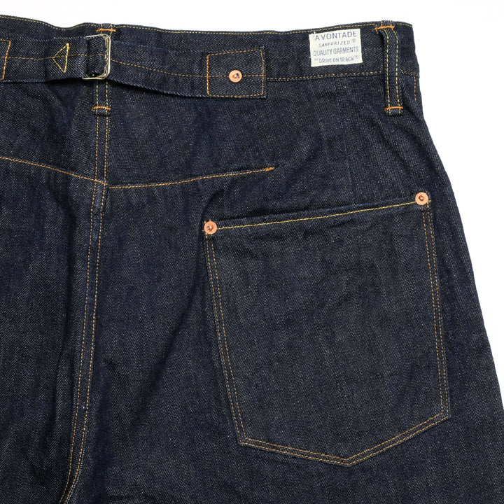 A VONTADE - HINOYA EXCLUSIVE MODEL - Coal Mine Jeans - #1 13.75oz Indigo Denim - VTD-0201SXXH-ID1