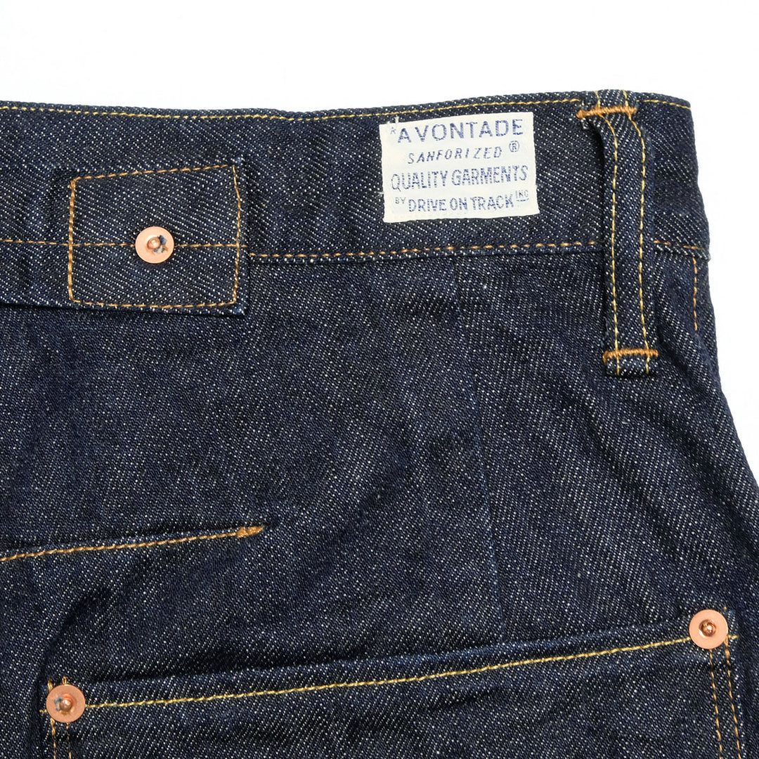 A VONTADE - HINOYA EXCLUSIVE MODEL - Coal Mine Jeans - #1 13.75oz Indigo Denim - VTD-0201SXXH-ID1