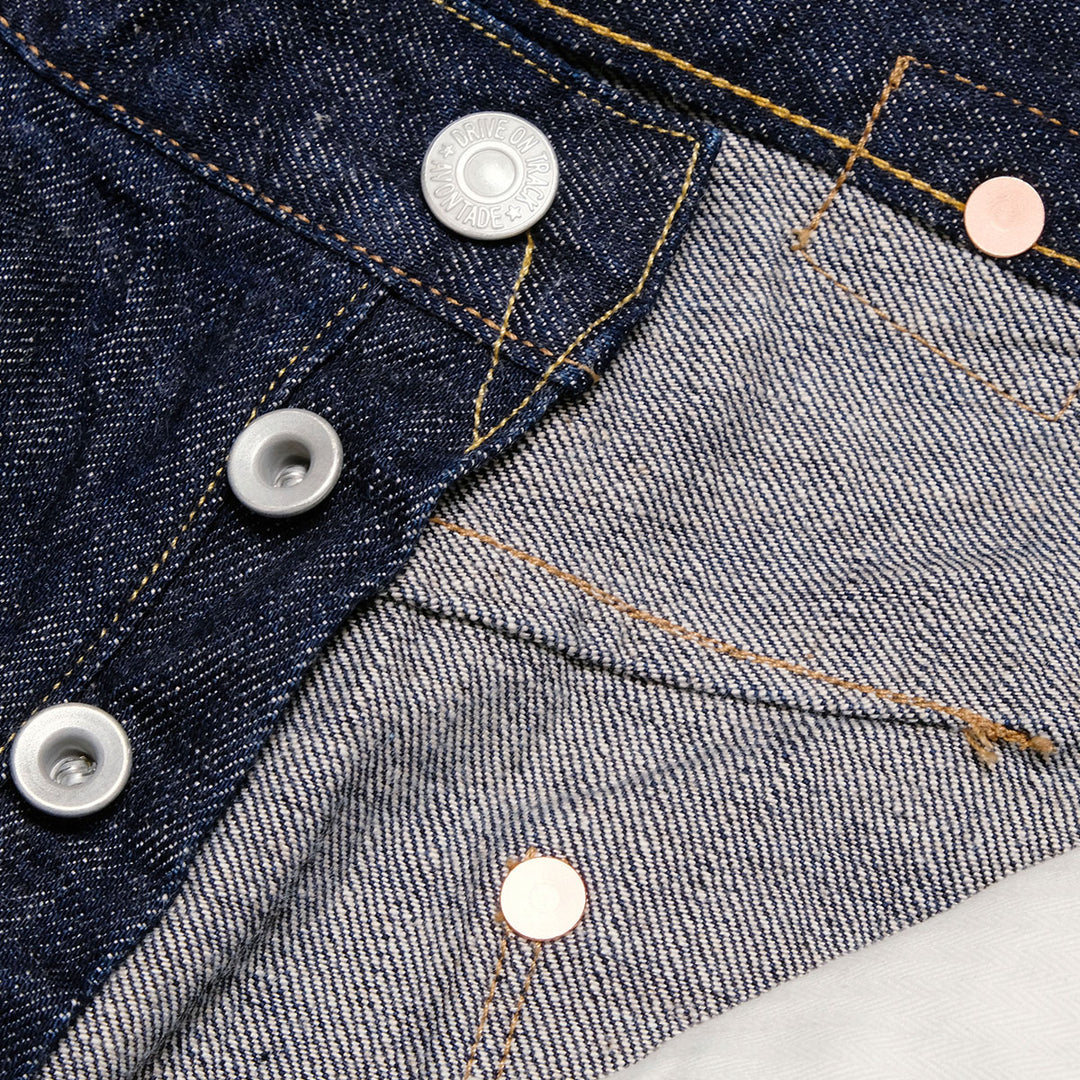 A VONTADE - HINOYA EXCLUSIVE MODEL - Coal Mine Jeans - #2 13.5oz Indigo Denim - VTD-0201SXXH-ID2