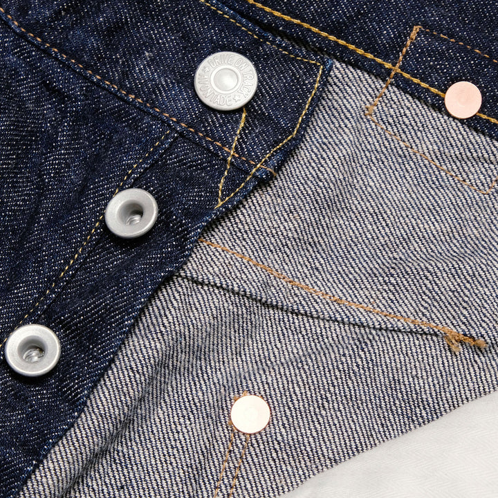 A VONTADE - HINOYA EXCLUSIVE MODEL - Coal Mine Jeans - #2 13.5oz Indigo Denim - VTD-0201SXXH-ID2