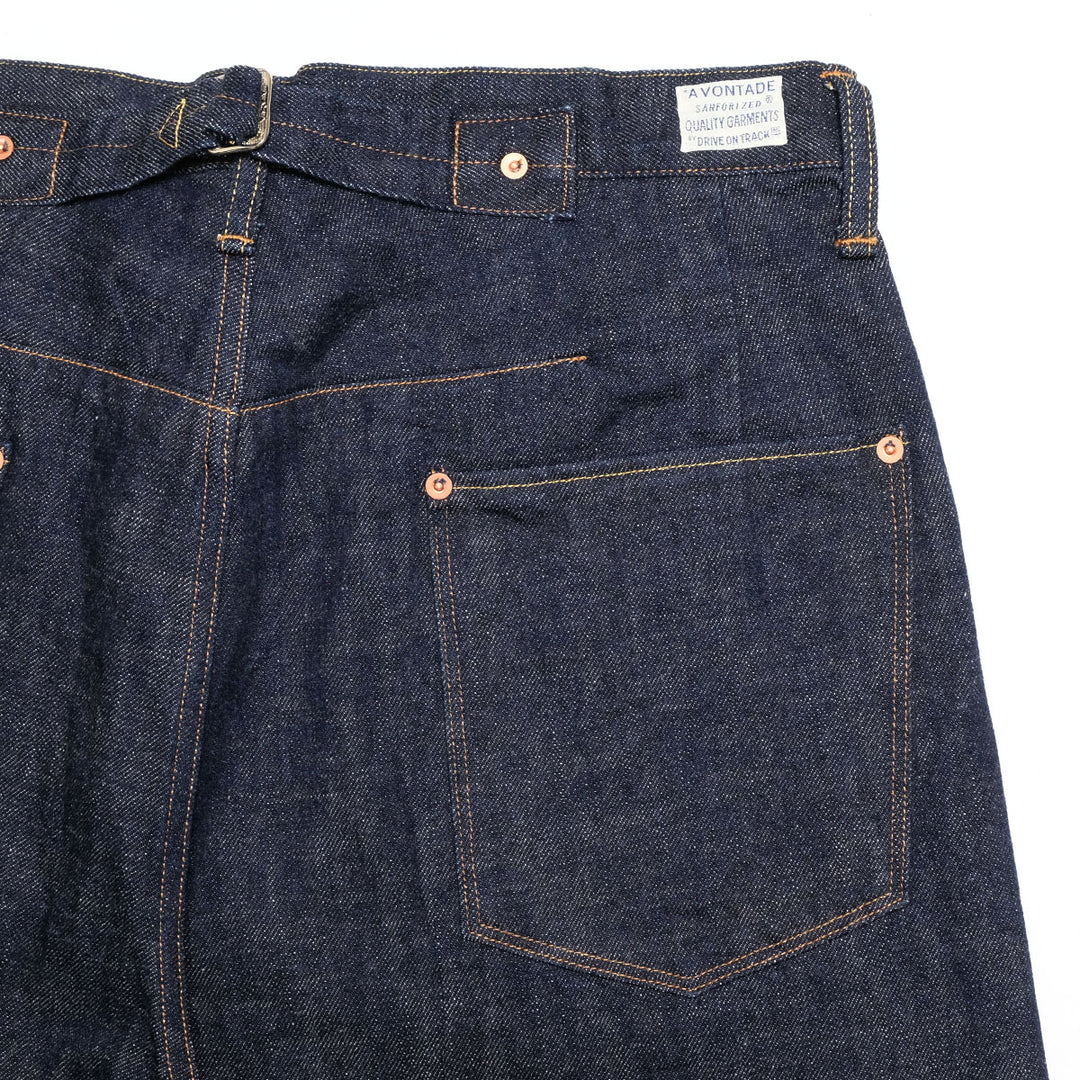 A VONTADE - HINOYA EXCLUSIVE MODEL - Coal Mine Jeans - #2 13.5oz Indigo Denim - VTD-0201SXXH-ID2