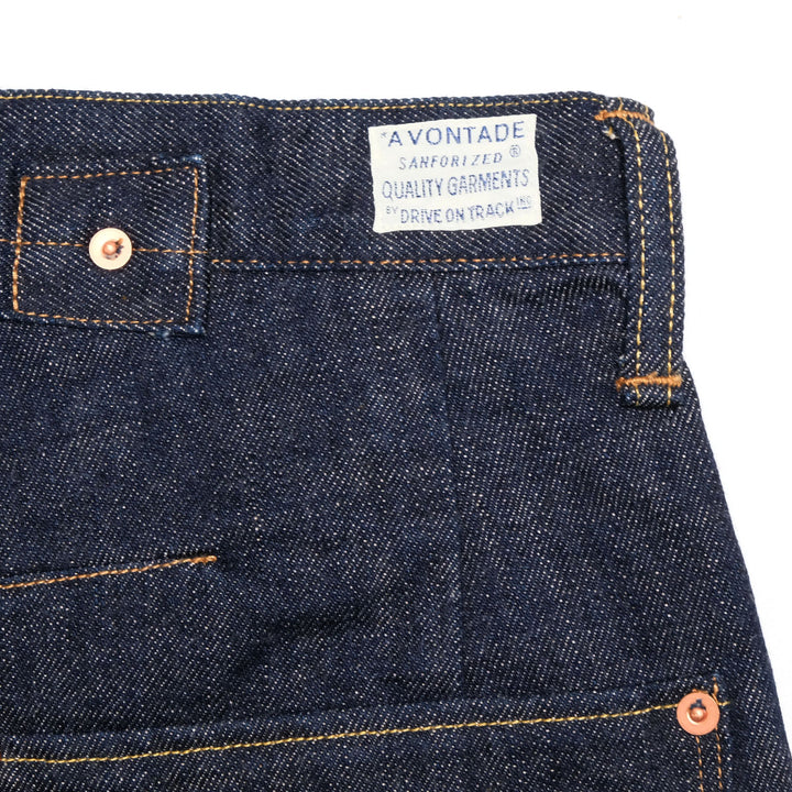 A VONTADE - HINOYA EXCLUSIVE MODEL - Coal Mine Jeans - #2 13.5oz Indigo Denim - VTD-0201SXXH-ID2