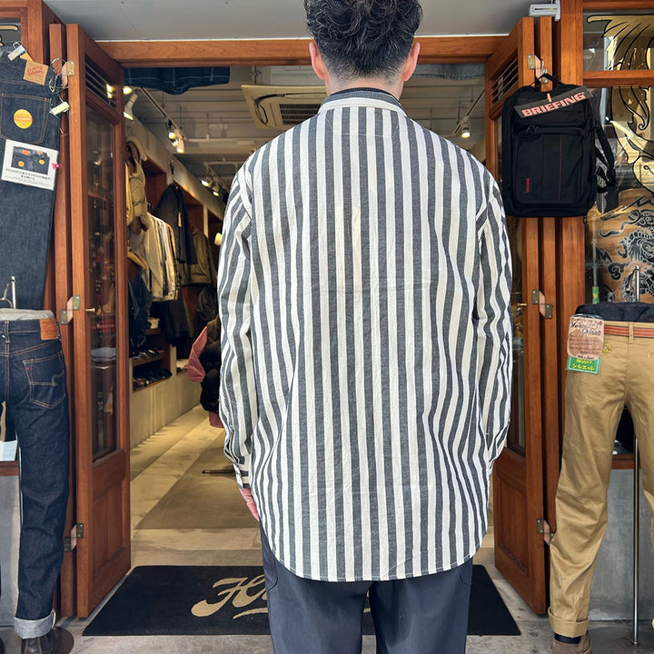 A VONTADE - Gardener Apron Shirts L/S - VTD-03666-SH