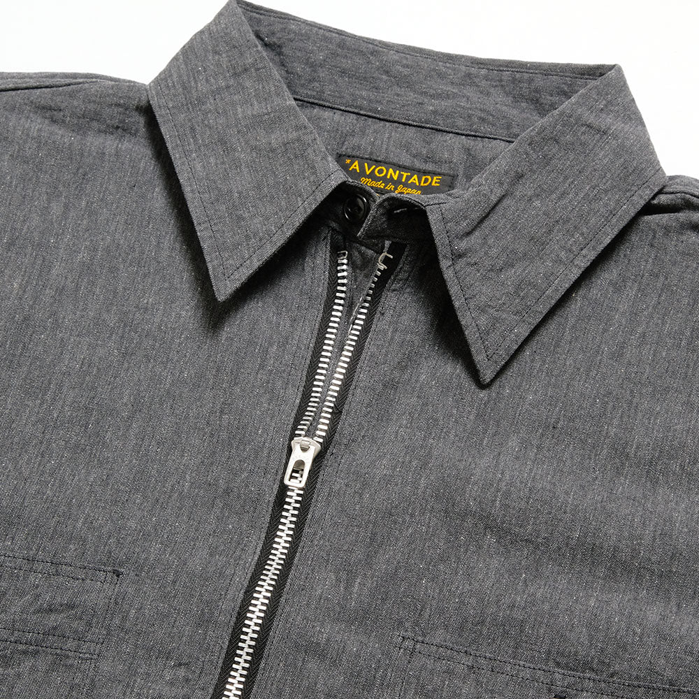 A VONTADE - Half Zip Pullover Shirts - VTD-0386-SH