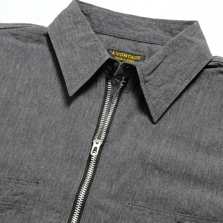 A VONTADE - Half Zip Pullover Shirts - VTD-0386-SH