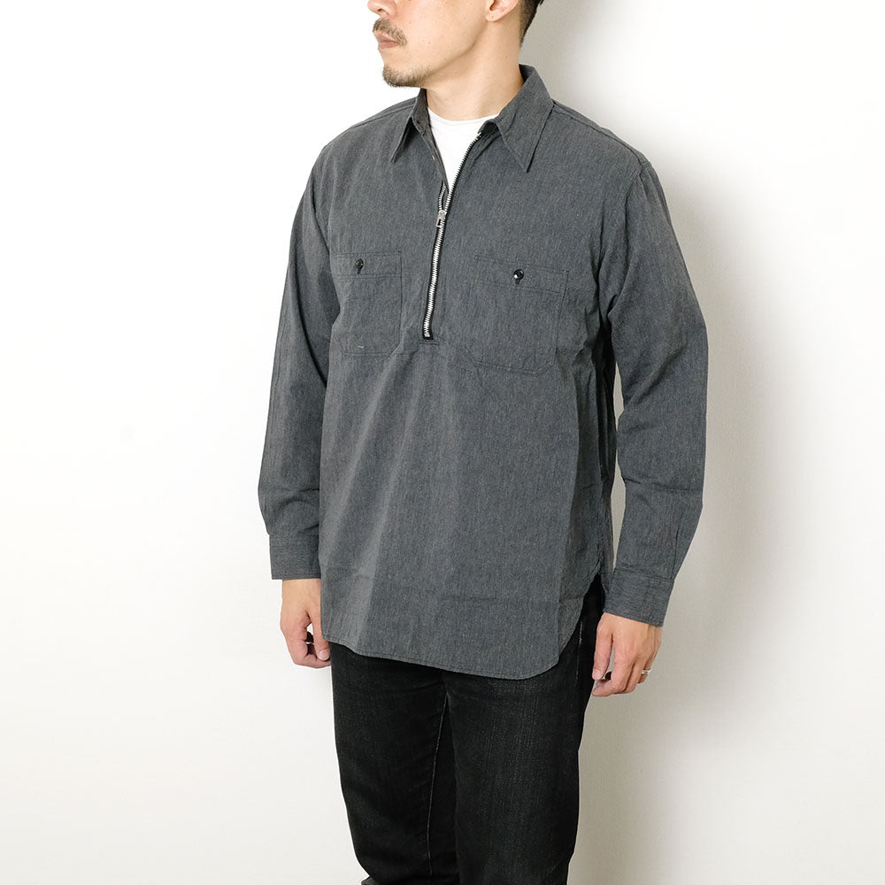 A VONTADE - Half Zip Pullover Shirts - VTD-0386-SH
