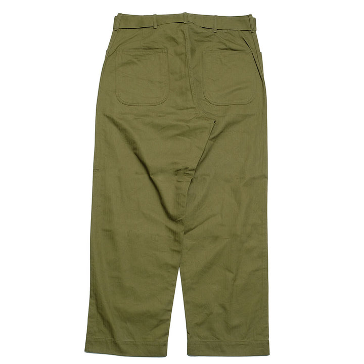 A VONTADE - Utility Trousers W/Belt - Military Heringbone - VTD-0473-PT2