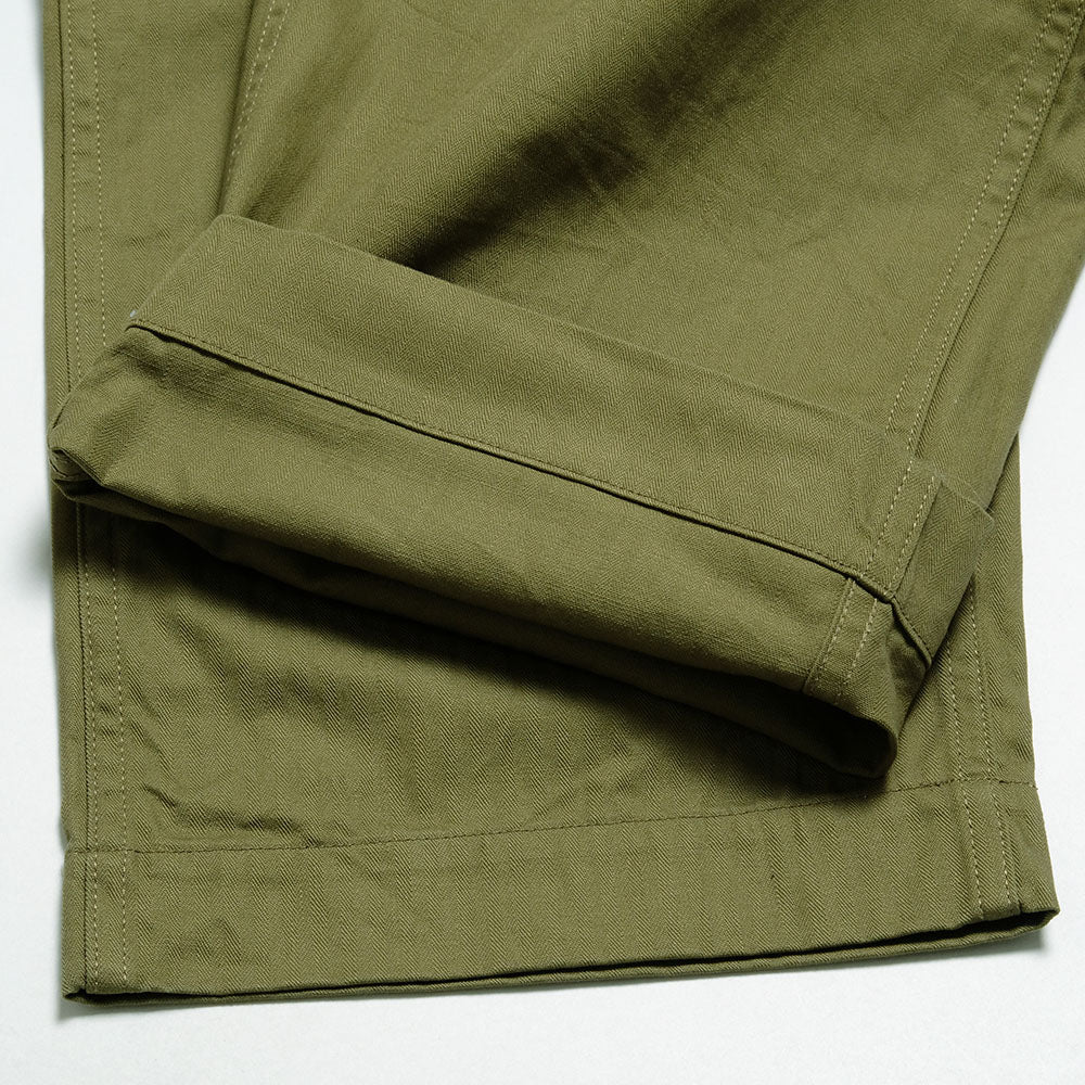 A VONTADE - Utility Trousers W/Belt - Military Heringbone - VTD-0473-PT2