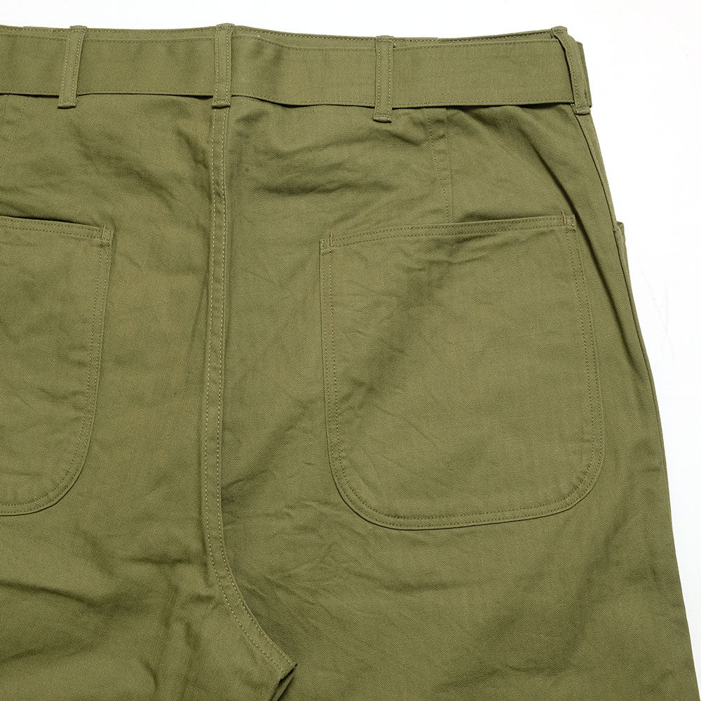 A VONTADE - Utility Trousers W/Belt - Military Heringbone - VTD-0473-PT2