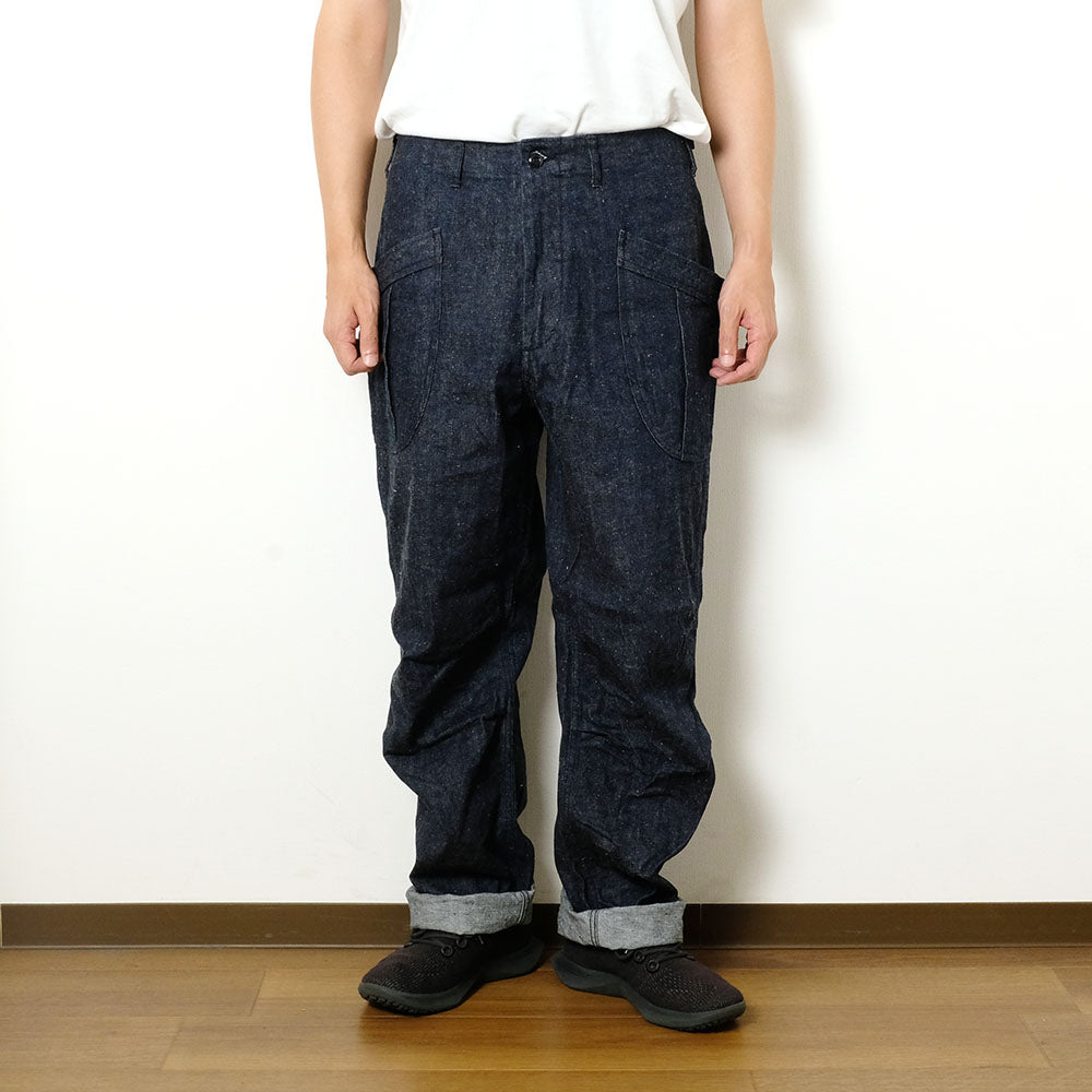 A VONTADE - HINOYA EXCLUSIVE - Fatigue Trousers - 11.5oz Recycle Cotton Denim - VTD-0485-PH
