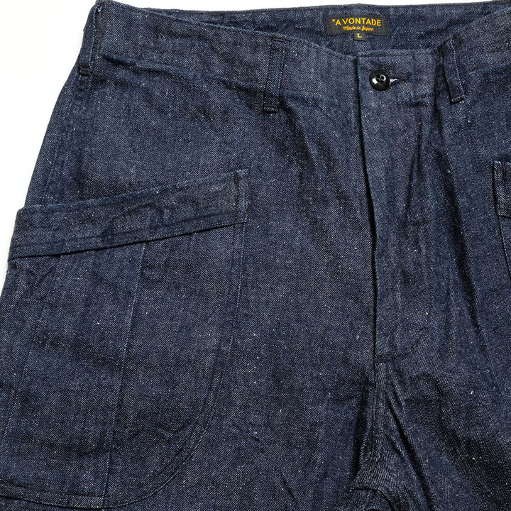 A VONTADE - HINOYA EXCLUSIVE - Fatigue Trousers - 11.5oz Recycle Cotton Denim - VTD-0485-PH