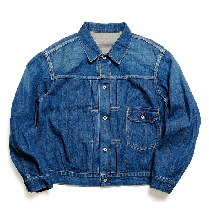 A VONTADE - No.2 Denim Blouse - DARK BLUE - VTD-0560XX