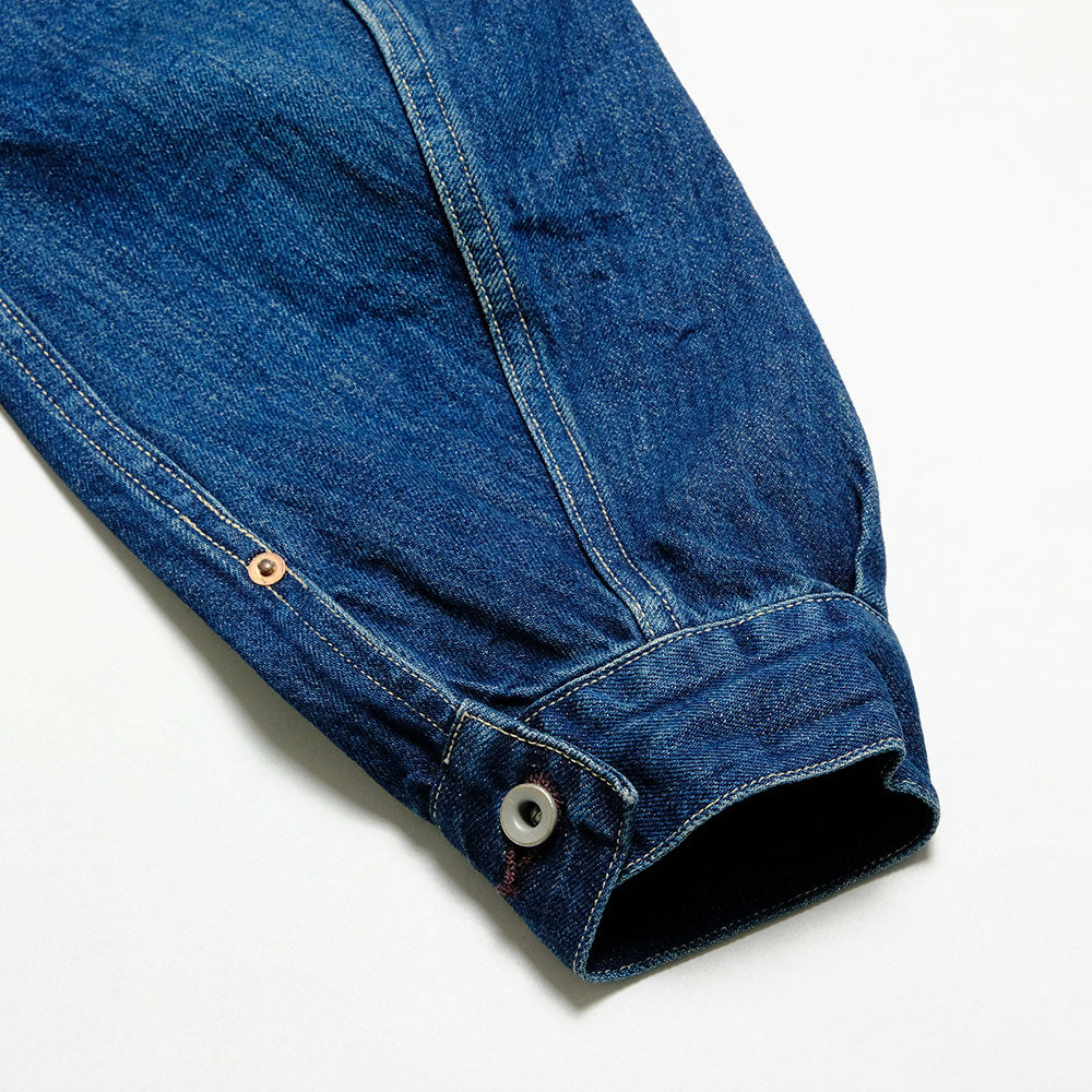 A VONTADE - No.2 Denim Blouse - DARK BLUE - VTD-0560XX