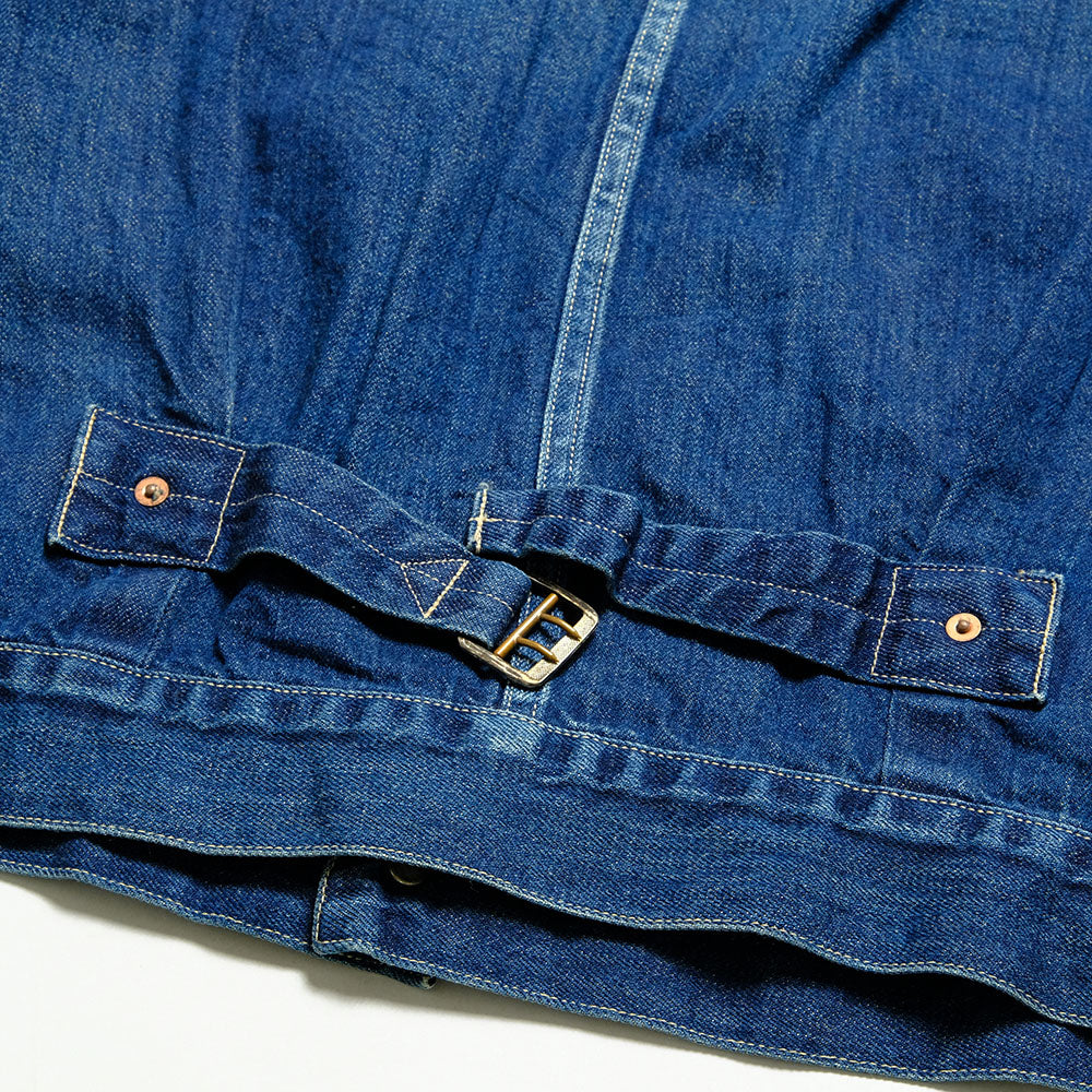 A VONTADE - No.2 Denim Blouse - DARK BLUE - VTD-0560XX