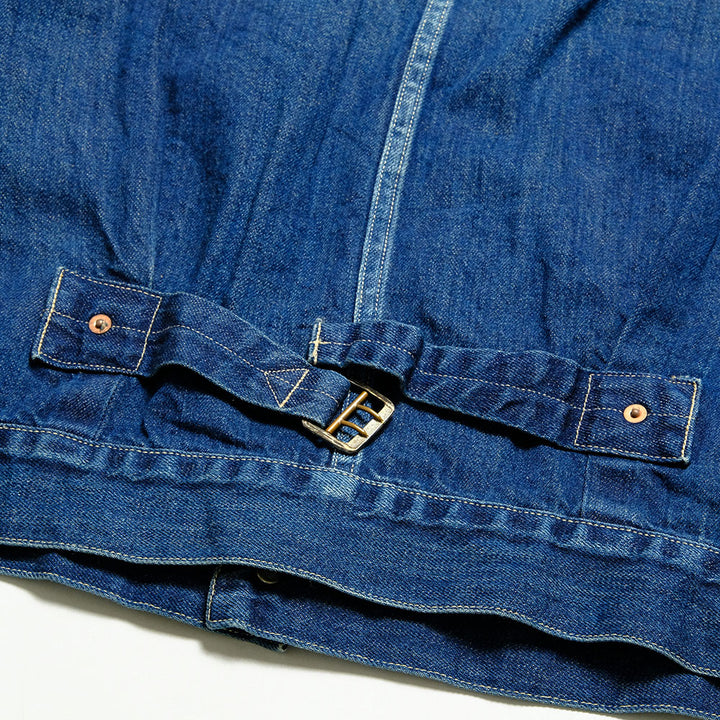 A VONTADE - No.2 Denim Blouse - DARK BLUE - VTD-0560XX